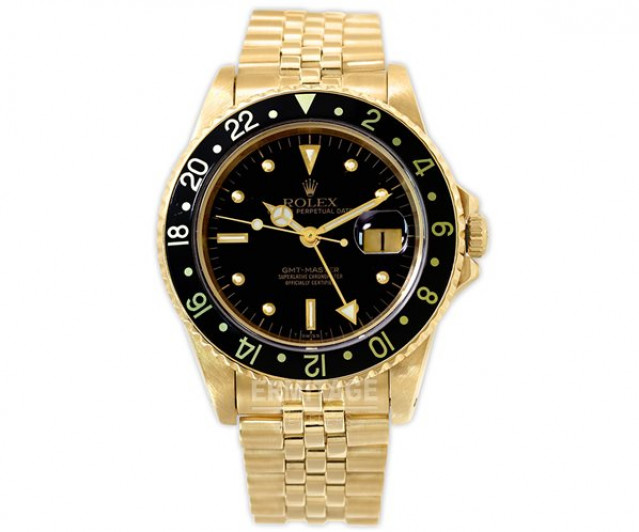 Pre-Owned Rolex GMT-Master 16758 Gold